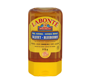 Miel aux bleuets liquide 375g UD